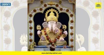 Ganeshotsav 2026 : दगडूशेठ गणपतीची सोमवारी प्रतिष्ठापना; वृंदावनच्या प्रेम मंदिराची प्रतिकृती ठरणार आकर्षण