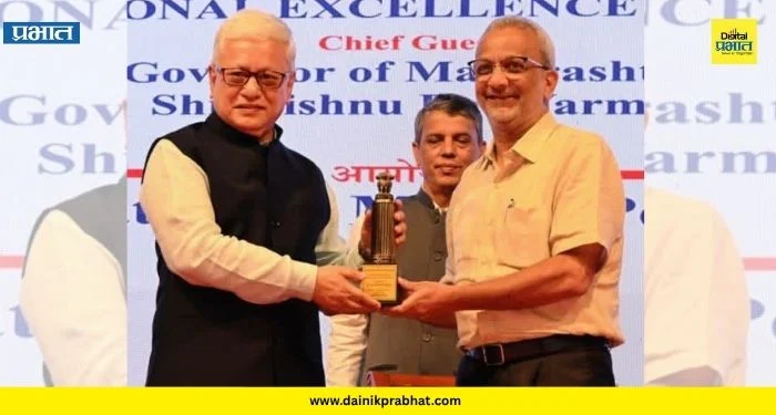 Dr. Bipin Sule : विश्वकर्मा युनिव्हर्सिटीचे सीईओ डॉ. बिपीन सुळे यांना ‘नॅशनल एक्सलन्स अवॉर्ड’ प्रदान!