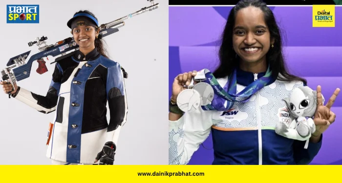 Elavenil Valarivan Silver : एलावेनिल वलारिवनचा नागोयात अचूक निशाणा! भारताला मिळवून दिले दुसरे रौप्यपदक