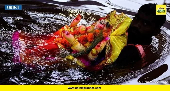 Ganpati Visarjan Accident: विसर्जनाचा आनंद काही क्षणांतच आक्रोशात बदलला; सुरूरमध्ये १७ वर्षीय तरुणाचा दुर्दैवी अंत