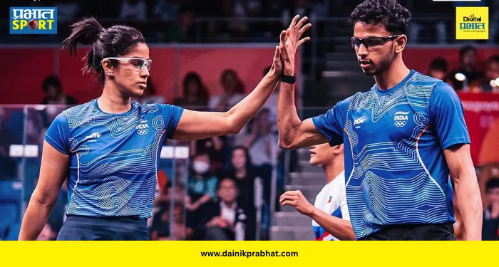 Joshna Velavan Bronze : विजयाचा जल्लोष अंगाशी आला अन् हातातून सुवर्ण निसटले! जोशना-वेलवन जोडीला कांस्यवर मानावे लागले समाधान