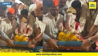 Pune Ganpati Visarjan : मानाचा पाचवा श्री केसरीवाडा गणपतीचे ६:१० वाजता विसर्जन; ढोल-ताशांच्या गजरात बाप्पाला भावपूर्ण निरोप