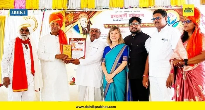 Newasa News : फादर प्रकाश राऊत यांना मानाचा ‘राज्यस्तरीय इच्छापूर्ती गौरव पुरस्कार’ प्रदान; शिर्डीत पार पडला दिमाखदार सोहळा