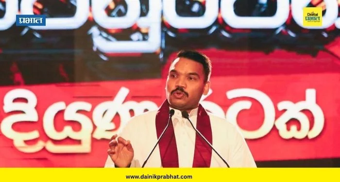 Namal Rajapaksa : नमल राजपक्षे यांना भ्रष्टाचार प्रकरणी अटक