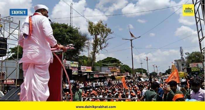 Newasa News : नेवाशात संतापाचा स्फोट! ऋषिकेश शेटे यांच्यावरील हल्ल्याविरोधात हजारो हिंदू रस्त्यावर; प्रशासनाला निर्वाणीचा इशारा