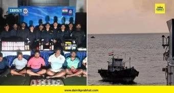 Mumbai News : तटरक्षक दलाची मोठी कारवाई ! डिझेल तस्करी करणाऱ्या संशयित जहाजाला पकडलं