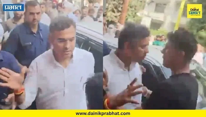 Parvesh Verma : मंत्री प्रवेश वर्मा यांनी तरुणाला लगावली थप्पड; राजकीय वातावरण तापले