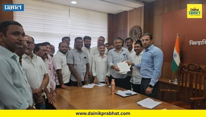 Jamkhed News : डिंभे-माणिकडोह बोगद्यासाठी आमदार रोहित पवार आक्रमक; जिल्हाधिकाऱ्यांना भेटून दिला आंदोलनाचा इशारा