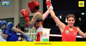 Sakshi Choudhary Boxing : पॅरिस ऑलिम्पिकच्या पदकविजेतीला थेट ५-० ने लोळवले! भारताच्या साक्षी चौधरीचा रिंगमध्ये थरार; पदार्पणातच मोठा उलटफेर