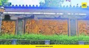 Shivsrushti Landewadi: भोसरीतील 'शिवसृष्टी' धूळ अन् कचऱ्याच्या विळख्यात! ऐतिहासिक वारशाकडे महापालिकेचे दुर्लक्ष