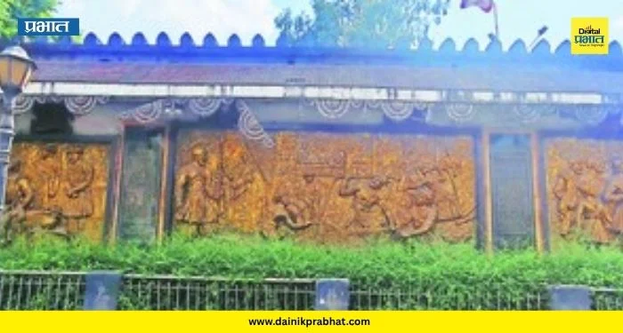 Shivsrushti Landewadi: भोसरीतील ‘शिवसृष्टी’ धूळ अन् कचऱ्याच्या विळख्यात! ऐतिहासिक वारशाकडे महापालिकेचे दुर्लक्ष
