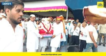 Tambdi Jogeshwari Ganpati: तांबडी जोगेश्वरी गणपतीचे ५.०१ वाजता विसर्जन