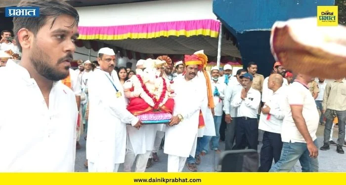 Tambdi Jogeshwari Ganpati: तांबडी जोगेश्वरी गणपतीचे ५.०१ वाजता विसर्जन