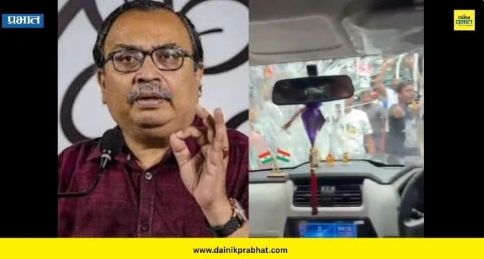 West Bengal : रॅलीला जाताना आमदाराच्या कारवर अंडी, दगडफेक; ‘गो बॅक’च्या घोषणा