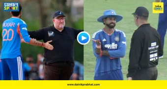 Wide Ball Drama : शेवटच्या ३ चेंडूंत ५ धावांची गरज असताना वाईड बॉलवरुन राडा! श्रेयस अन् अक्षर थेट अंपायरशी भिडले, पाहा VIDEO