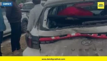 Accident : पुणे-बंगळुरु महामार्गावरील उडतरे येथे भीषण अपघात; सुदैवाने जीवितहानी नाही