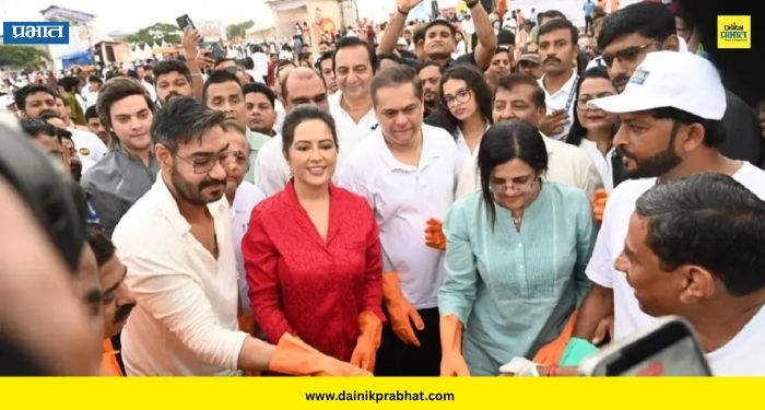 Amruta Fadnavis : गणपती विसर्जनाच्या दुसऱ्या दिवशी नेमकं काय घडलं? अमृता फडणवीसांचं होतयं कौतुक