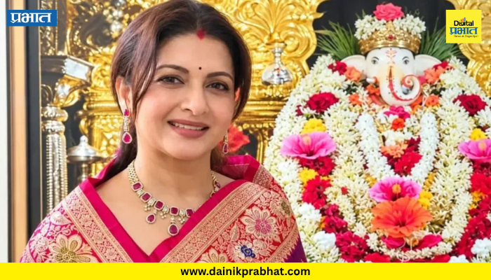 Actress Bhagyashree: बाप्पाच्या आरतीवरून राजघराण्यात वाद; विसर्जन मिरवणुकीपासूनही भाग्यश्री दूर, नेमकं काय घडलं?