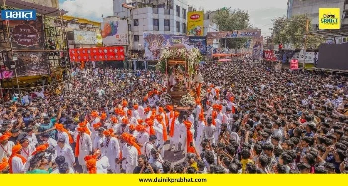 Ganeshotsav 2026 : जल्लोषपूर्ण वातावरणात श्रीमंत भाऊसाहेब रंगारी गणपती बाप्पा ‘श्री गणेश सुवर्णधाम’ मंदिरात विराजमान