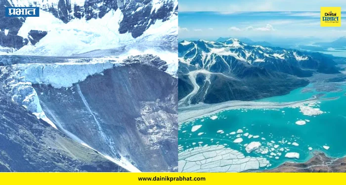 Jammu & Kashmir : जम्मू-काश्मीरमध्ये ग्लेशियर कोसळण्याचा धोका; ६१६ पैकी ६८ हिमनदी सरोवरे संभाव्य धोकादायक