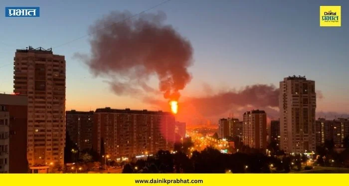 Russia-Ukraine War : युक्रेनकडून रशियावर तब्बल एक हजार ड्रोनचा मारा; रहिवासी इमारतींचे मोठ्या प्रमाणात नुकसान