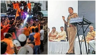 DJ No entry: तळेगावातील गणेशोत्सवात डीजेला नो एंट्री; मोठ्या आवाजाच्या वाद्यांना परवानगी नाही