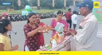 Ganesha in Pune : पुण्यात घरगुती गणपतींचे विसर्जन ; कृत्रिम आणि खुल्या हौदांवर भाविकांची गर्दी