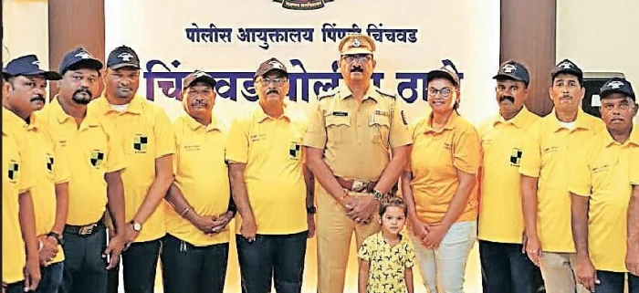 Ganeshotsav : गणेशोत्सव बंदोबस्तात २८ ‘विशेष पोलीस अधिकारी’; पोलिसांना संस्कार प्रतिष्ठानची १८ वर्षांपासून साथ
