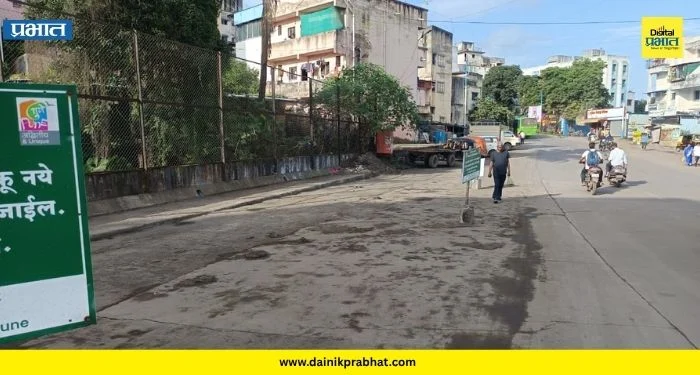 Pune : शाळेच्या कंपाउंडलगत कचऱ्याचे ढिगारे; ‘दैनिक प्रभात’च्या वृत्तानंतर पालिका ॲक्शन मोडमध्ये!