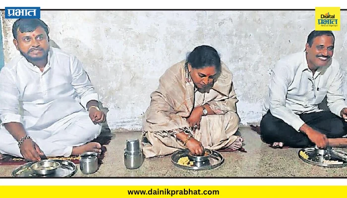 Satara: ‘विषमुक्त स्वयंपाकघर’ साठी झेडपी अध्यक्षा ऑन फिल्ड; जनजागृतीसाठी शेवटच्या घटकापर्यत पोहोचण्याचा डॉ. प्रिया शिंदे यांचा प्रयत्न