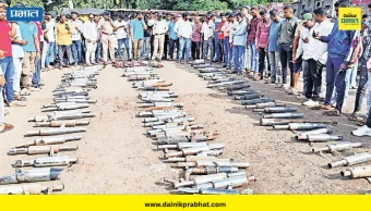 Satara: माँडिफाय सायलेन्सर बुलडोझरखाली! सातारा व कराडमध्ये वाहतूक पोलिसांची एकाचवेळी ६७७ वाहनांवर कारवाई