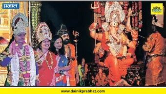 Satara: सातार्यातील गणेशोत्सवात जिवंत देखाव्यांवर भर