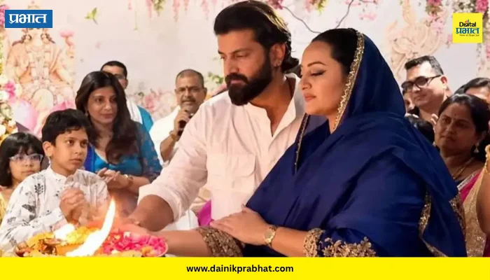 Sonakshi Zaheer: सोनाक्षी-झहीरने अर्पिता खानच्या घरी केली बाप्पाची आरती, कमेंट सेक्शन केलं बंद; नेमकं कारण काय?