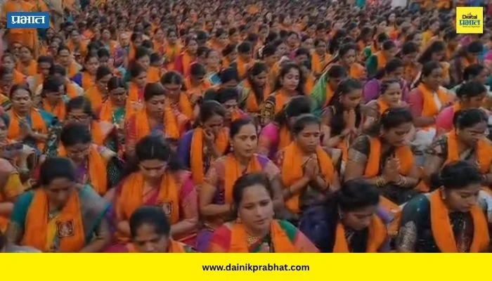 Ganeshotsav 2026: श्रीमंत दगडूशेठ हलवाई गणपतीसमोर ३५ हजार महिलांचे सामूहिक अथर्वशीर्ष पठण