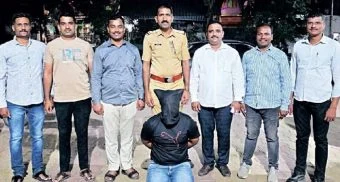 Shikrapur : दहा गुन्ह्यांतील फरारी अटकेत
