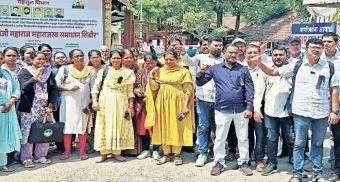 Rajgurunagar : अधिकार्यावरील हल्ल्यानंतर कर्मचारी संतप्त