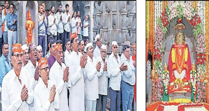Pune District : श्रीक्षेत्र ओझर येथे संकष्टी चतुर्थी उत्साहात