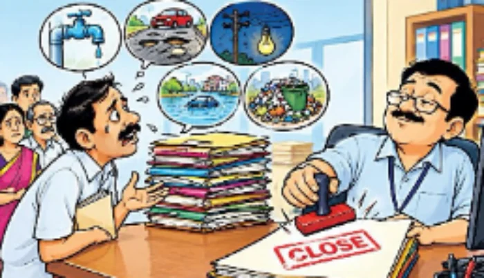 PG Portal: तक्रारींचा डोंगर, पालिकेचा कारभार ढिम्म; पाच हजार तक्रारी धूळ खात