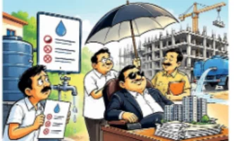 Pimpri Chinchwad : पाण्याचे नियम धाब्यावर, बिल्डरांवर कृपाछत्र; नो वॉटर एनओसीचे अधिकाऱ्यांकडून उल्लंघन