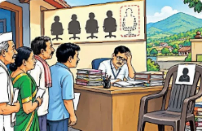 Maval News : मावळात ग्रामसेवकांची कमतरता; ग्रामपंचायतींचा कारभार प्रभावित