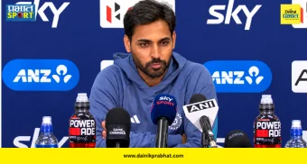 Bhuvneshwar Kumar Reaction : 'मैदान कितीही लहान असो, चेंडू आमच्याच हातात असतो!' धावांचा पाऊस पडल्यानंतर भुवनेश्वर कुमारचे रोखठोक उत्तर