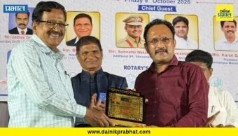 Nevase : माझ्यातील समाजकारणाचा पिंड रोटरीने जागृत केला; नेवासे नगरपंचायतीचे नगराध्यक्ष डॉ. करणसिंह घुले