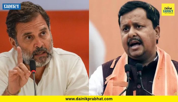 Nitin Navin : 'ज्ञानेश कुमार जातील..'; राहुल गांधींची पोस्ट; भाजपकडून जोरदार पलटवार, नितीन नवीन म्हणाले...