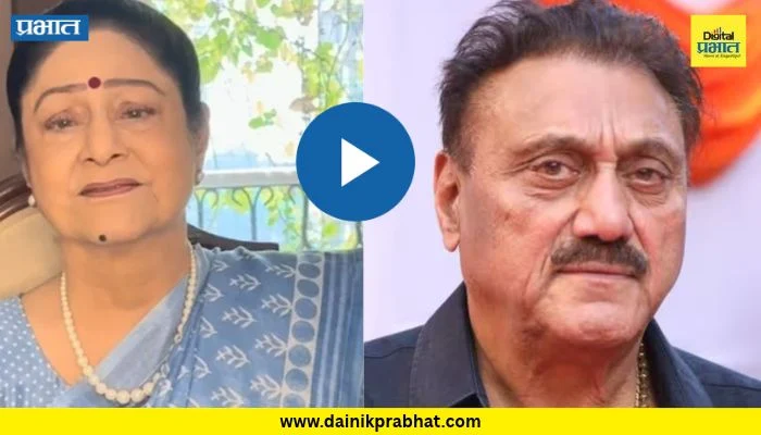 Aruna Irani : पतीच्या निधनानंतर महिनाभराने अरुणा इराणी यांनी शेअर केला भावूक व्हिडिओ; म्हणाल्या…