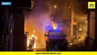 Hingoli News: हिंगोलीत फटाक्याच्या गोडाऊनला आग; दोन जणांचा मृत्यू, सात जण गंभीर जखमी