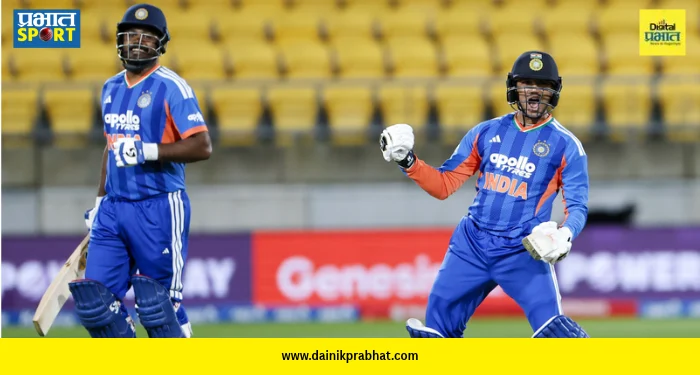India Beat NZ : किवी गोलंदाजांची पळता भुई थोडी! अभिषेकच्या शतकी वादळात १९९ चे लक्ष्य १३.२ षटकांत फस्त; भारताने साधली विजयाची हॅट्ट्रिक