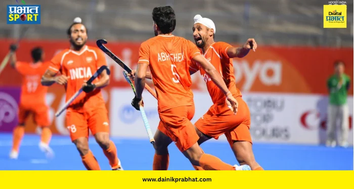 India Beat Pakistan : अखेरच्या मिनिटात रंगला थरार! भारताने पाकिस्तानला ४-३ ने लोळवून गाठली फायनल; २८ वर्षांनंतर पहिल्यांदाच घडलं असं
