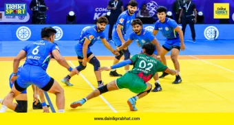 India Kabaddi Final : भारतीय कबड्डी संघ फायनलमध्ये दाखल; बांगलादेशचा ५६-२७ ने उडवल्यानंतर आता श्रीलंकेशी महामुकाबला