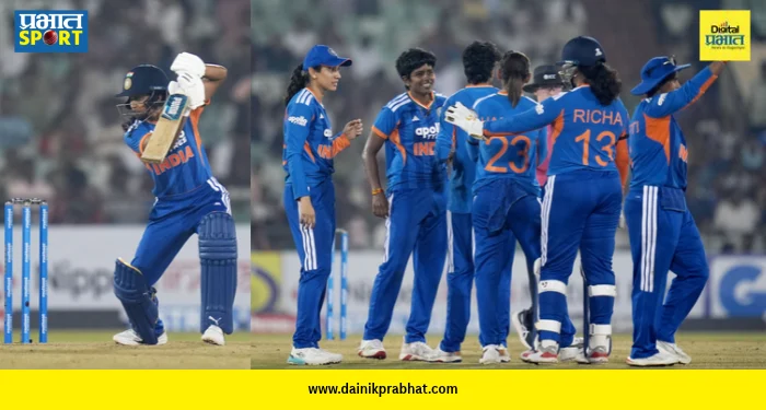India Women Win : स्मृती मानधनाच्या नेतृत्वाखाली भारतीय संघाची विजयी सलामी! झिम्बाब्वेवर ४ विकेट्सनी केली मात