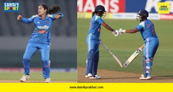 India Beat Zimbabwe : वडोदऱ्यात भारताचा दणदणीत विजय! हरमनप्रीत-दीप्तीची शतकं अन् वैष्णवीचा कहर; झिम्बाब्वेचा १२१ धावांनी उडवला धुव्वा